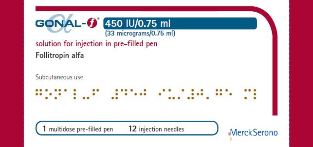 غونال أف قلم ٤٥٠ وحدة دولية